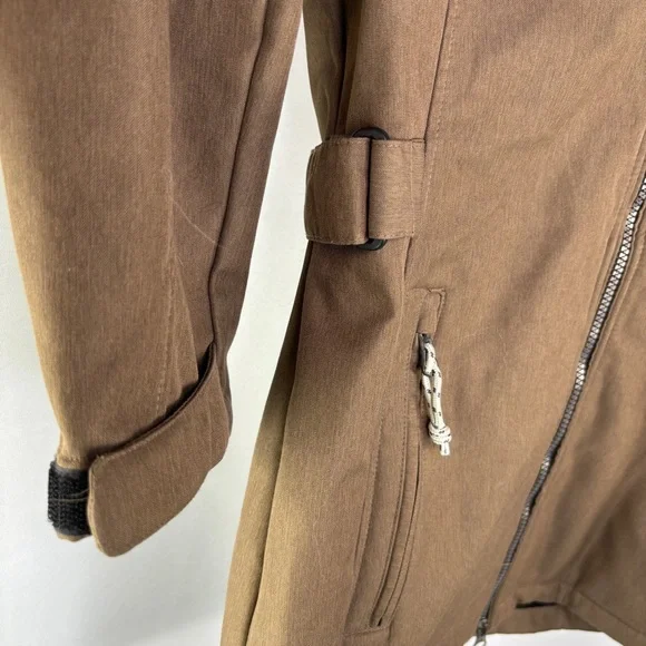 Women's Brown Ski & Snow Jacket - Picture 3 of 12